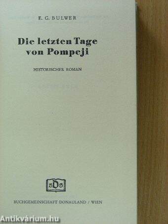 Die Letzten Tage von Pompeji