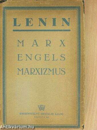 Marx, Engels, marxizmus