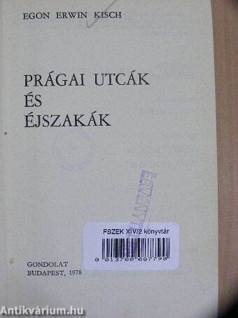 Prágai utcák és éjszakák