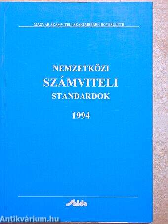 Nemzetközi Számviteli Standardok 1994