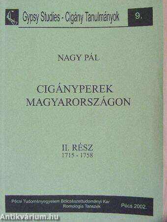 Cigányperek Magyarországon II.