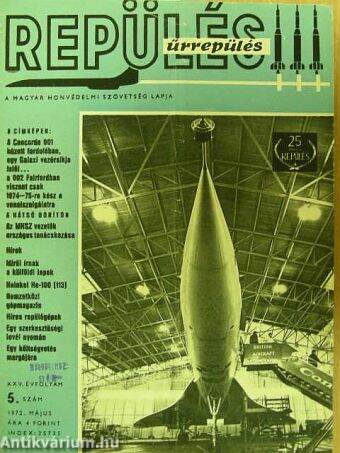 Repülés-Űrrepülés 1972., 1977., 1979. (vegyes számok) (13 db)