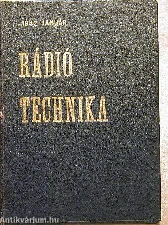 Rádió Technika 1942. január-december