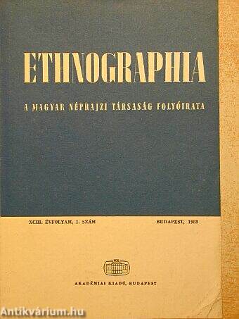 Ethnographia 1982/1.