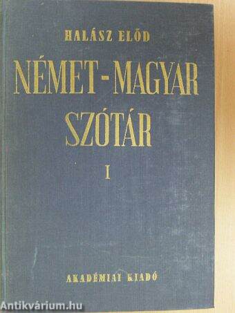 Német-magyar szótár I-II.