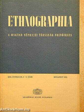 Ethnographia 1981/2-3.