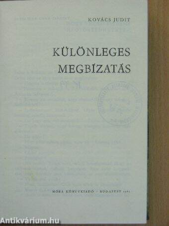 Különleges megbízatás