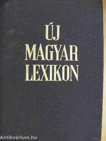 Új magyar lexikon 6. (töredék)