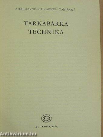 Tarkabarka technika