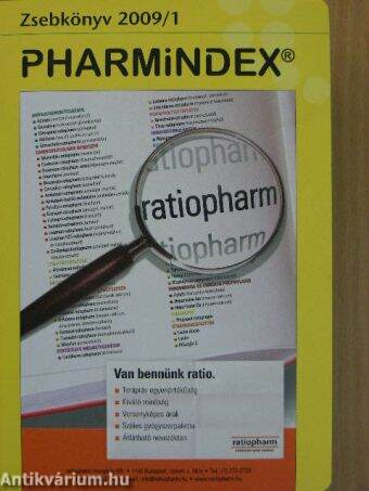 Pharmindex zsebkönyv 2009/1