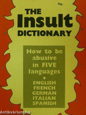 The Insult Dictionary