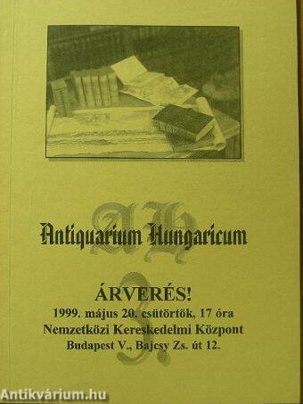 Antiquarium Hungaricum 3. árverés