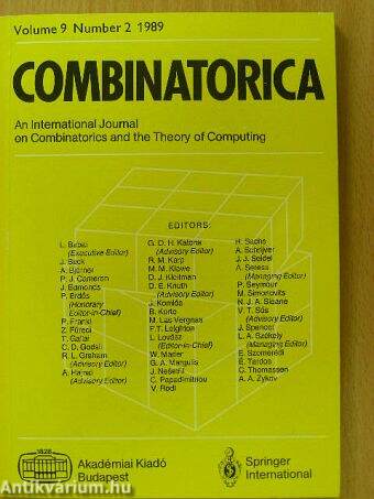 Combinatorica Volume 9 Number 2 1989