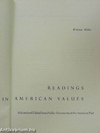 Readings in American Values