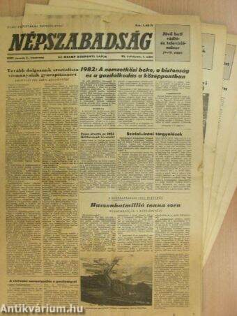 Népszabadság 1982. január-december