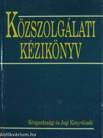 Közszolgálati kézikönyv