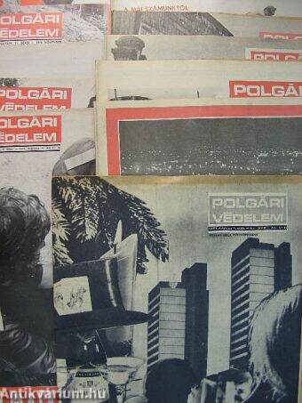 Polgári védelem 1976. (nem teljes évfolyam)