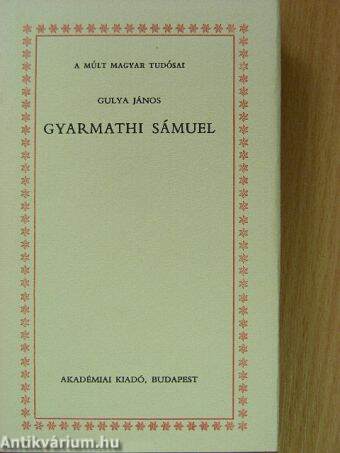 Gyarmathi Sámuel