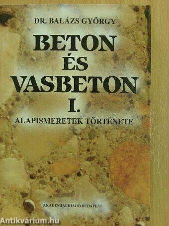 Beton és vasbeton I.