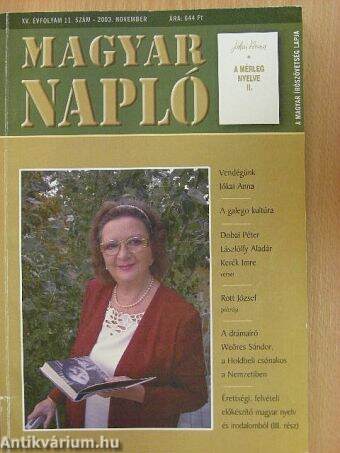 Magyar Napló 2003. november