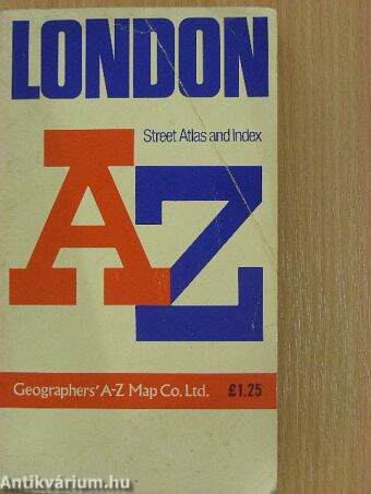 A-Z London Street Atlas and Index