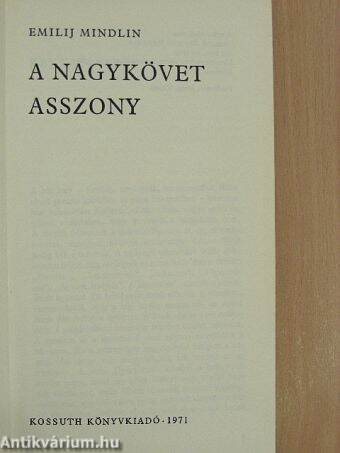 A nagykövet asszony