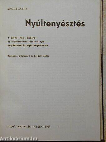 Nyúltenyésztés