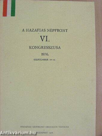 A Hazafias Népfront VI. kongresszusa