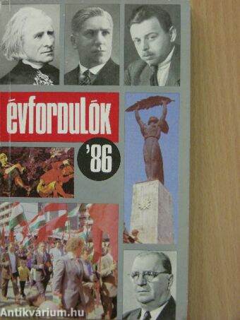 Évfordulók '86