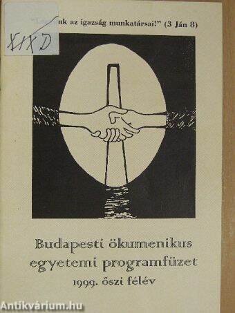 Budapesti Ökumenikus Egyetemi Programfüzet 1999. őszi félév