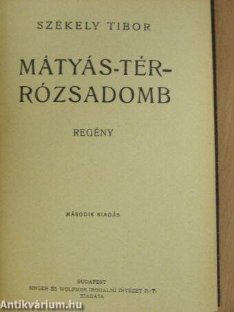 Mátyás-tér - Rózsadomb