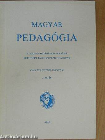 Magyar Pedagógia 1997/1.