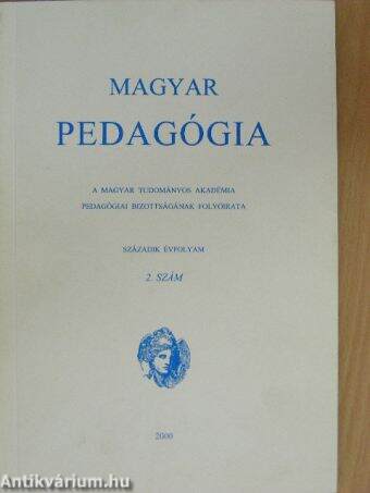 Magyar Pedagógia 2000/2.