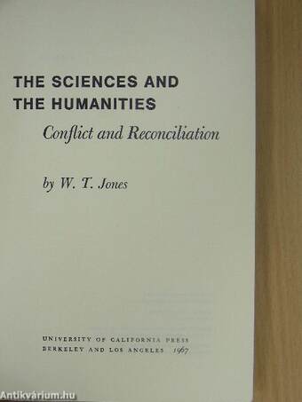 The Sciences and the Humanities