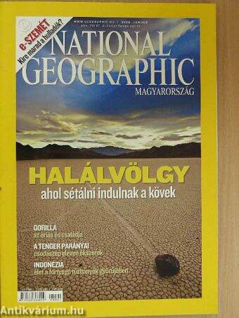 National Geographic Magyarország 2008. január