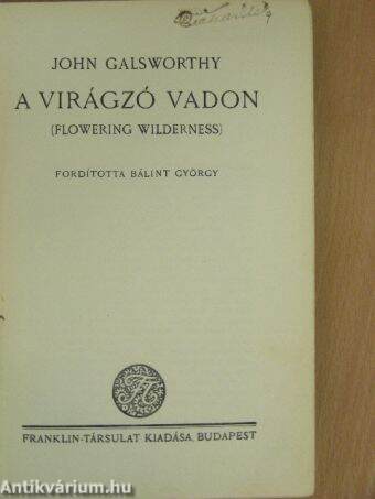 Virágzó vadon