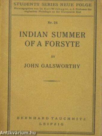 Indian Summer of a Forsyte