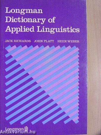 Longman Dictionary of Applied Linguistics