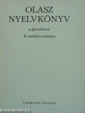 Olasz nyelvkönyv II.