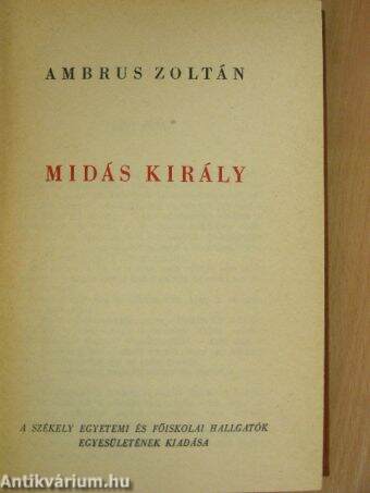 Midás király I-II.