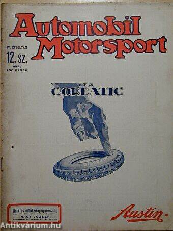 Automobil-Motorsport 1929. július 13.
