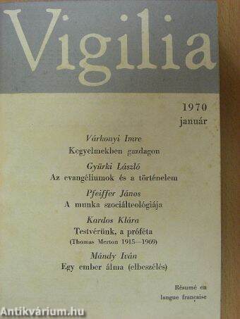 Vigilia 1970. január-december