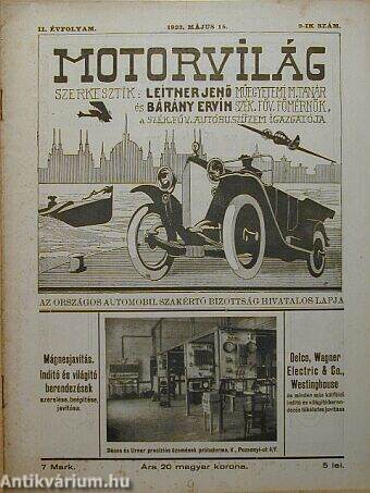 Motorvilág 1922. május 15.