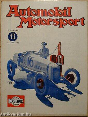 Automobil-Motorsport 1926. augusztus 10.