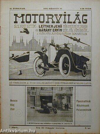 Motorvilág 1922. március 30.