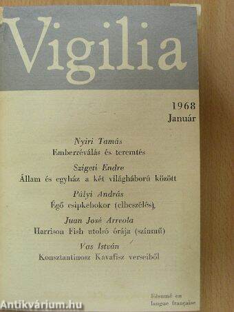 Vigilia 1968. január-december