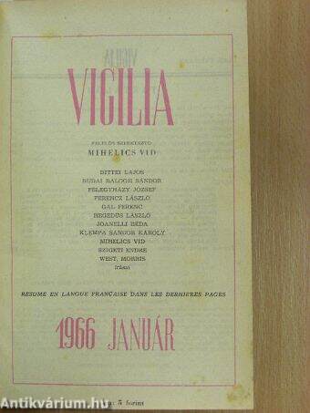 Vigilia 1966. január-december