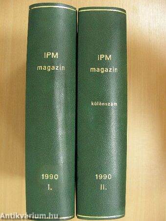 IPM 1990. január-december/Különszám I-II.
