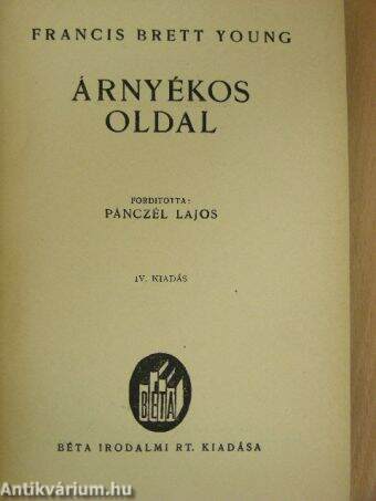 Árnyékos oldal