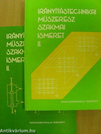 Irányítástechnikai műszerész szakmai ismeret II/1-2.